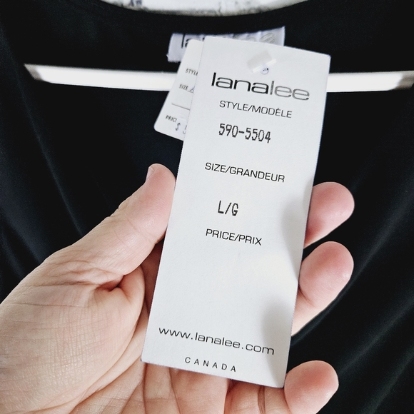 LANA LEE | cowl neck stretch sleeveless blouse - Picture 7 of 7